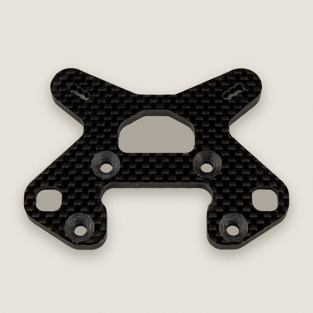 Front Shock Tower, FT 26.5 Carbon Fiber for Rc8B4.1 - Associated