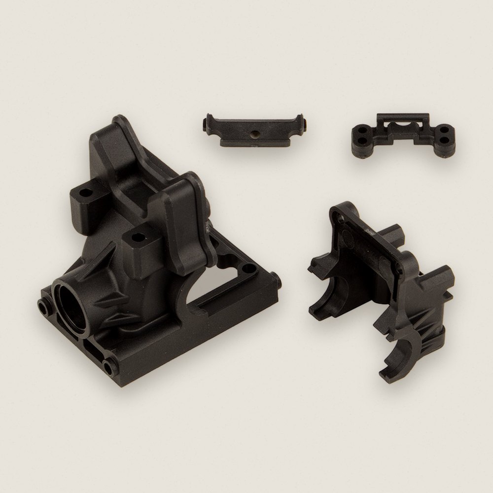 Rear Gearbox, FT Carbon for RC8B4 - Associated