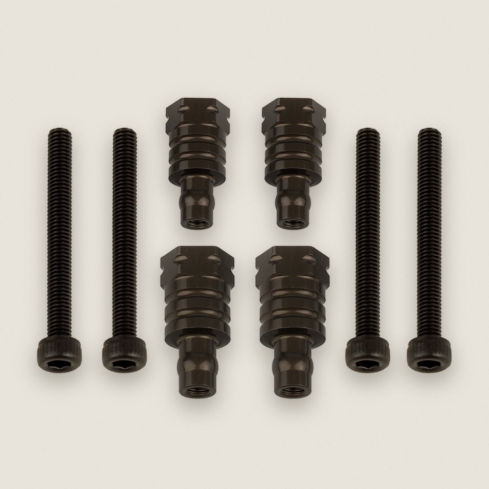 Shock Bushings, FT 12.5mm & 16mm Aluminum for Rc8B4 - Associated