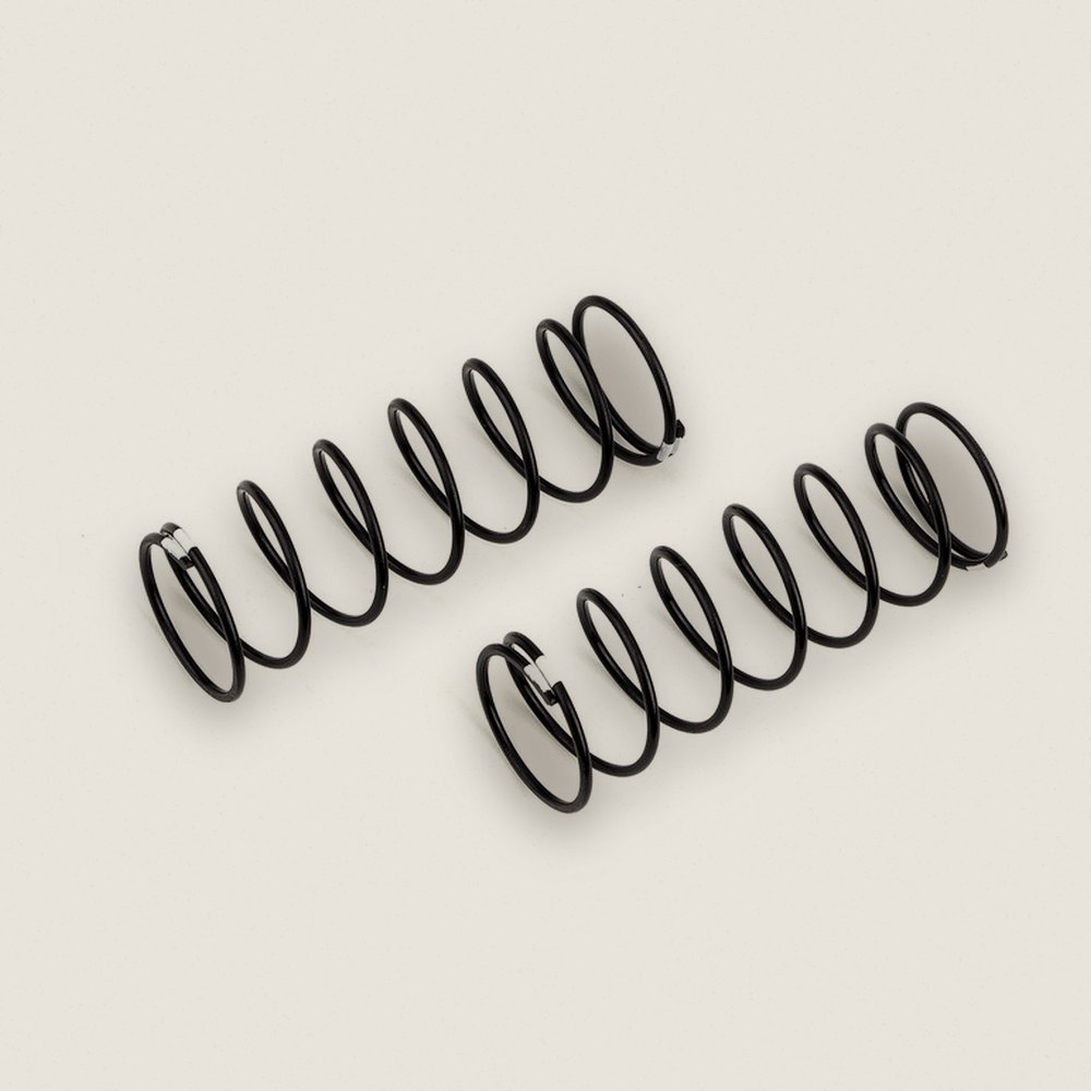 Front Springs, 16mm White 5.05 lb/in L68 7.75T 1.5D - Associated