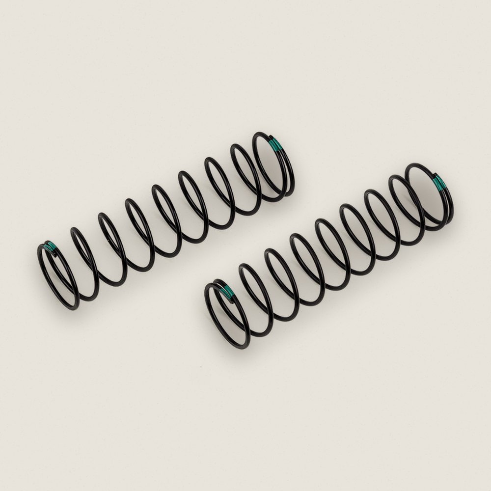 Rear Springs, 16mm Green 3.60 lb/in L83 10.0T 1.5D - Associated