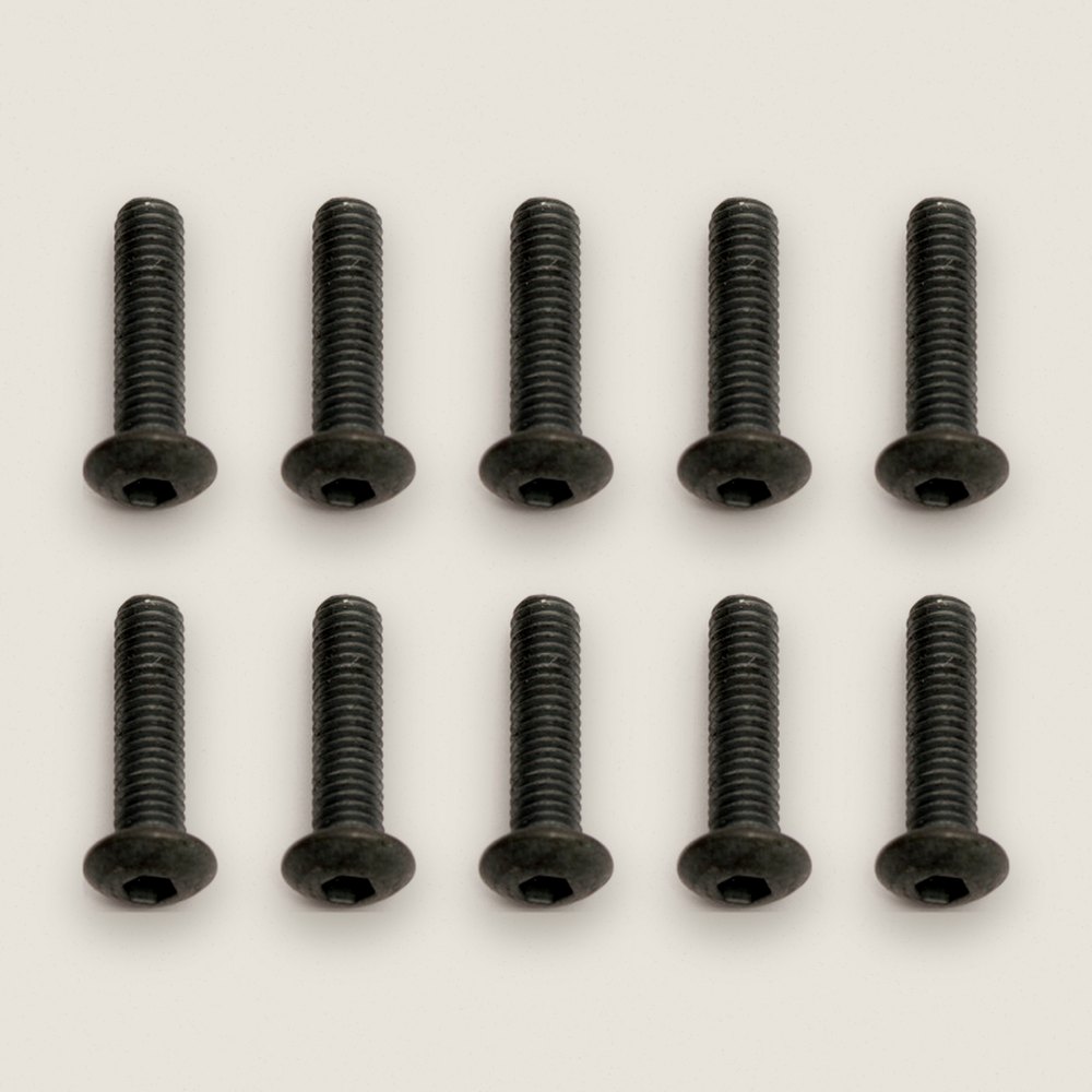 Button Head Cap Screws, 3x12mm (10) - Associated