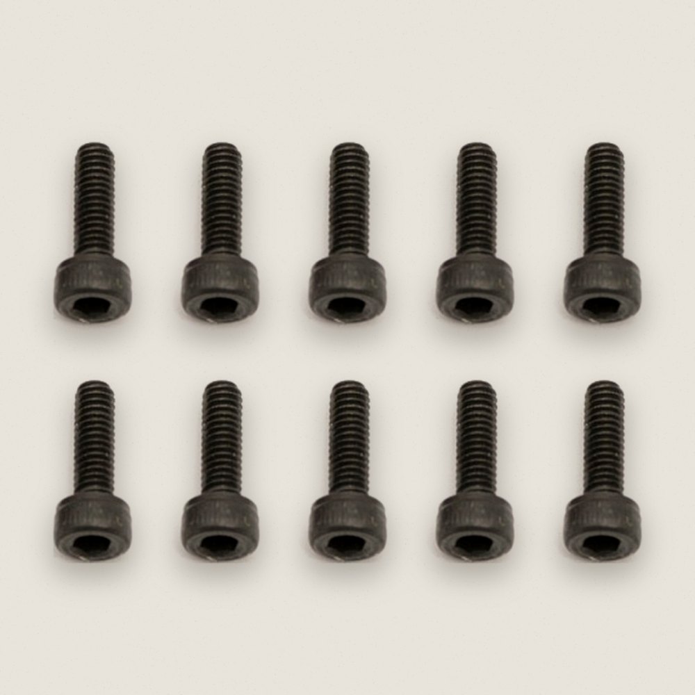 Socket Head Cap Screws, 2.5x08mm (10) - Associated