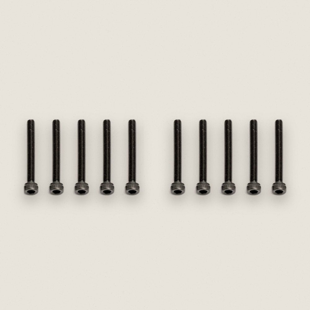 Socket Head Cap Screws, M3x26mm SHCS (10) - Associated