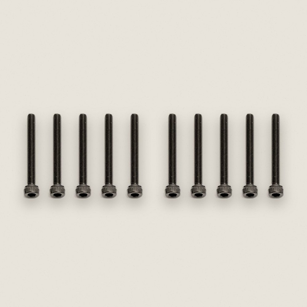 Socket Head Cap Screws, M3x28mm SHCS (10) - Associated