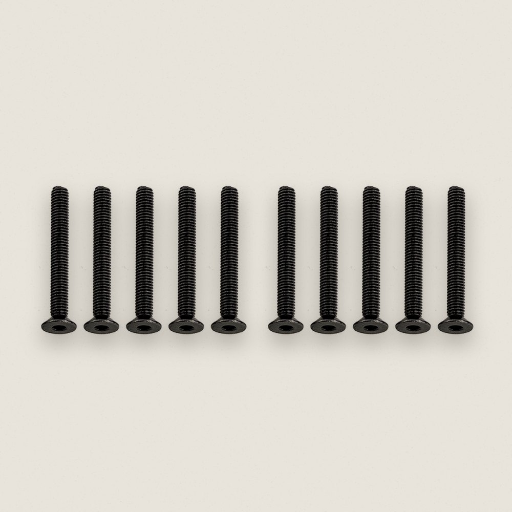 Flat Head Cap Screws, M3x24mm FHCS - Associated