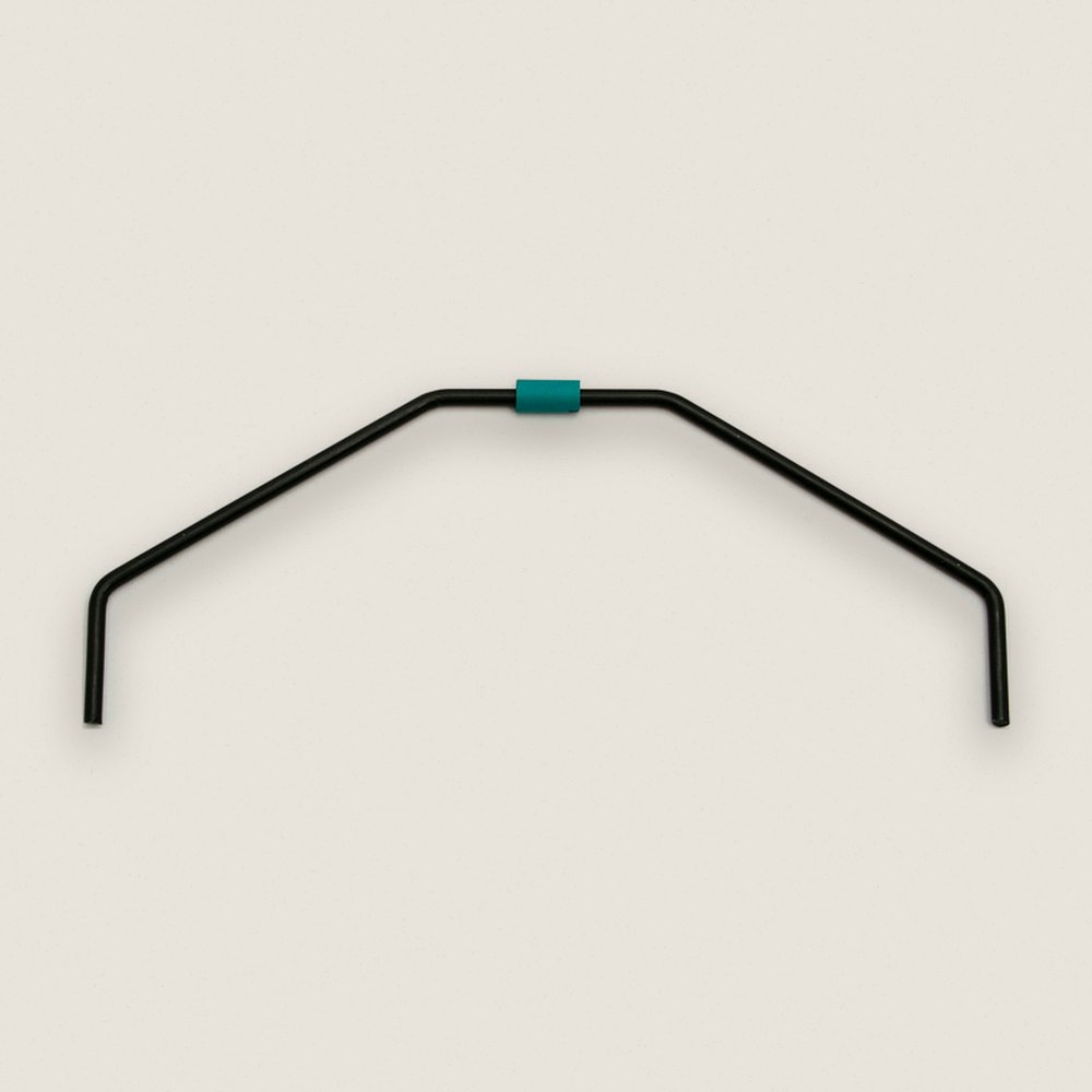 Front Swaybar, 2.2, Green, Factory Team, for RC8.2 - Associated
