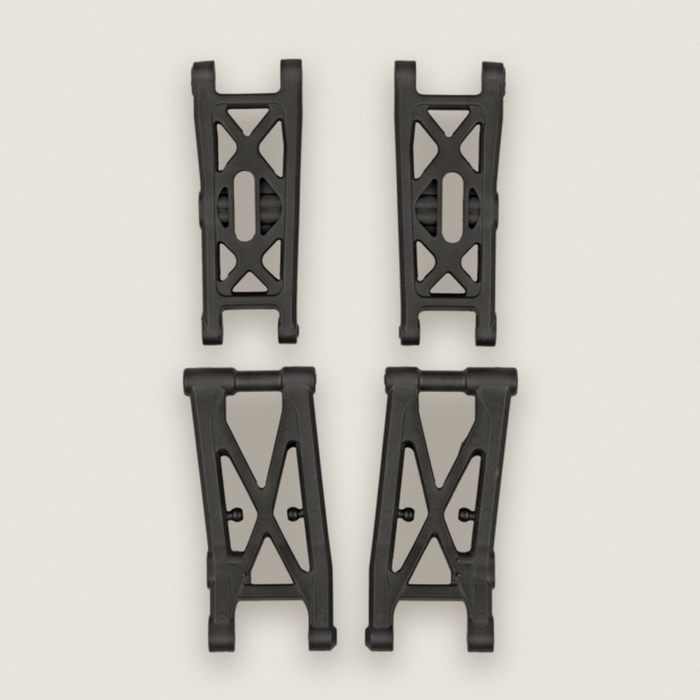 Suspension Arm Set, Gray, for RB10 Retro - Associated