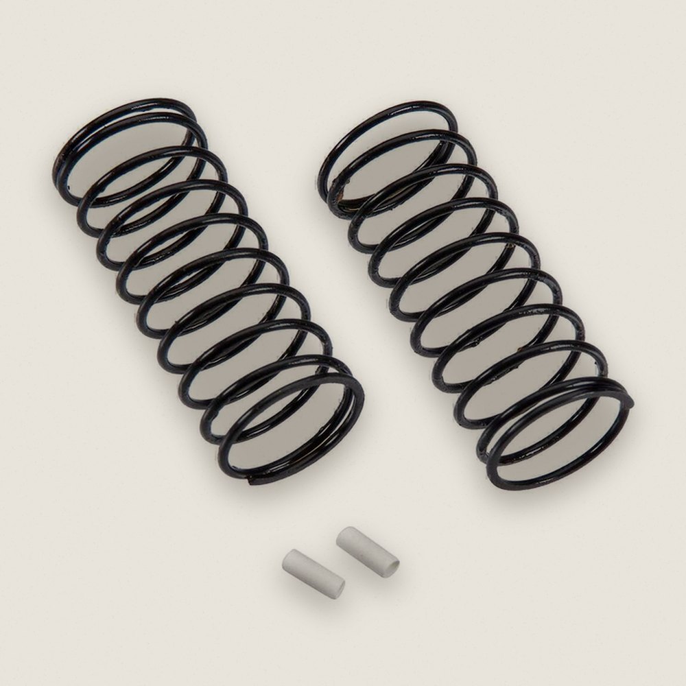 Front Shock Springs, 12 mm, White, 3.30 lb, Factory Team - Associated