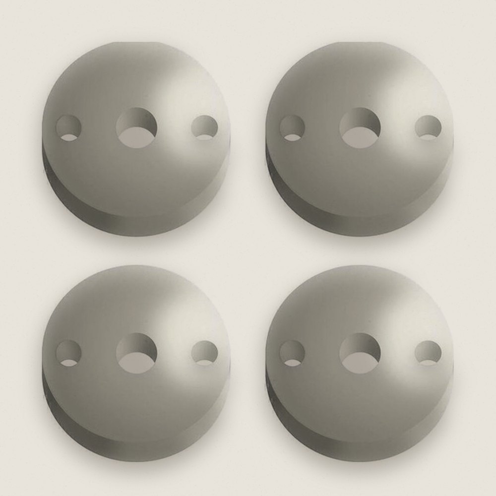 Pistons 12mm V2, 2x1.6mm Flat, Factory Team - Associated