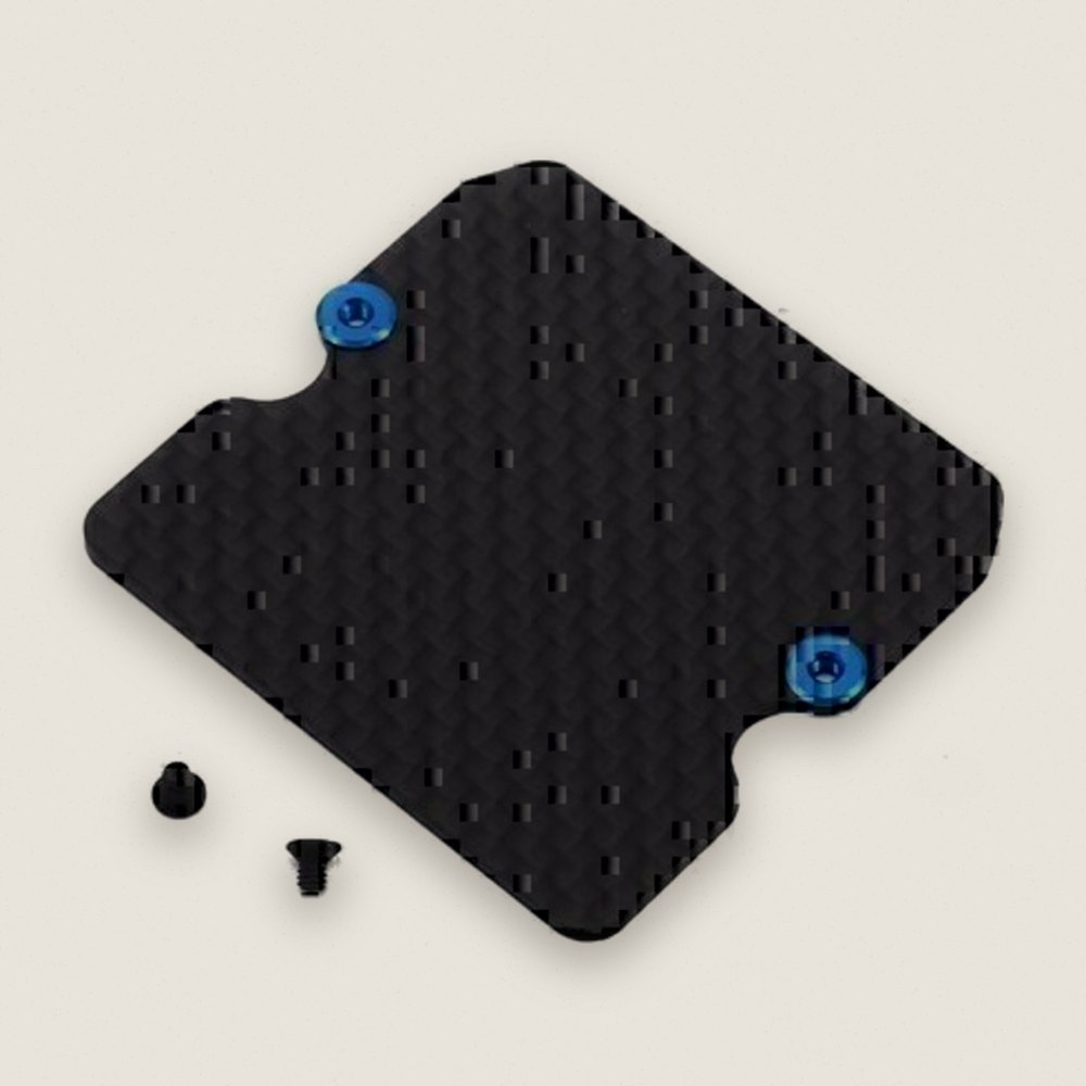 Servo Plate, Factory Team Graphite for B6.1, SC6.1 and T6.1 - Associated