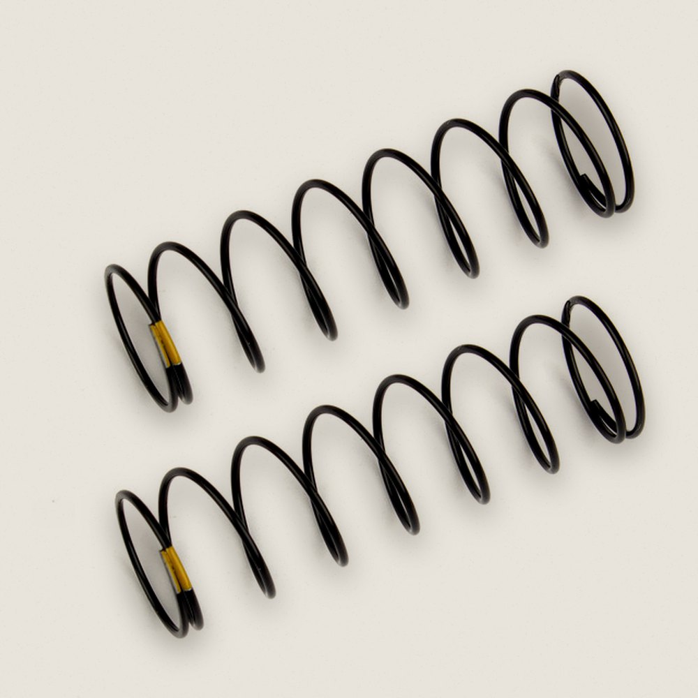 Rear Shock Springs, Yellow 2.30 lb/in L61 mm - Associated