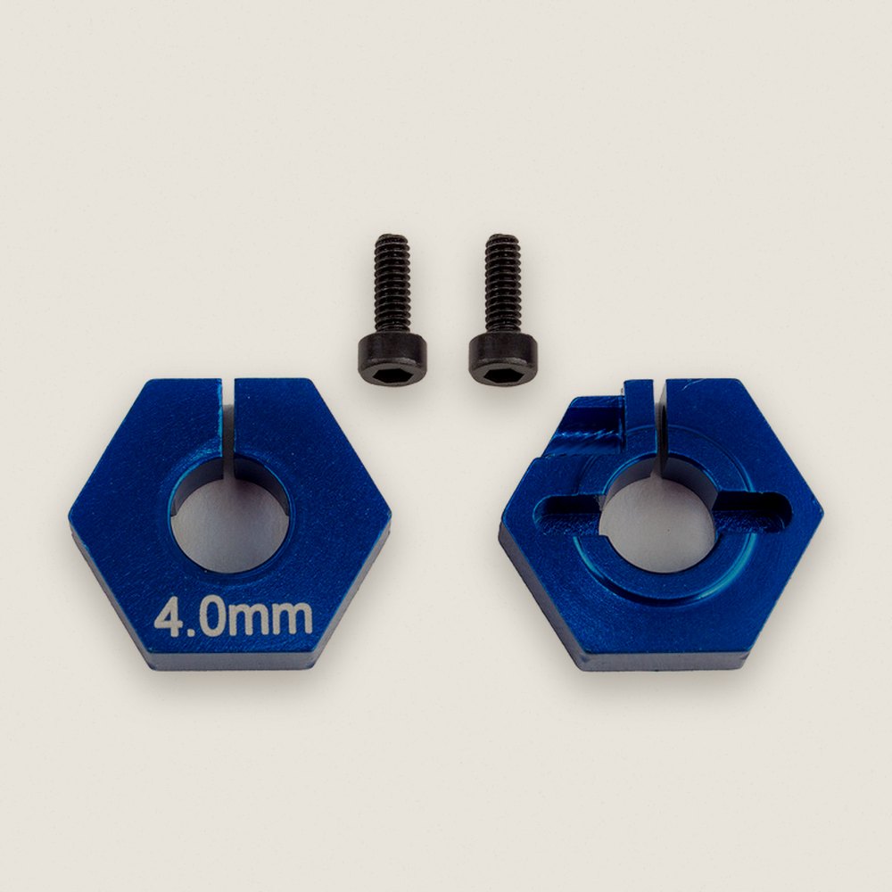 Clamping Wheel, 4.0mm Hex for RC10B6.2 - Associated
