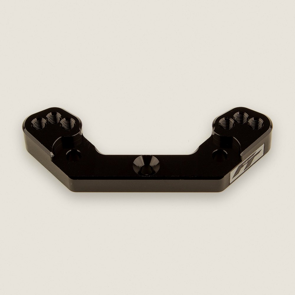 Rear Ballstud Mount, +2mm Black, Factory Team for RC10B6.2 - Associated