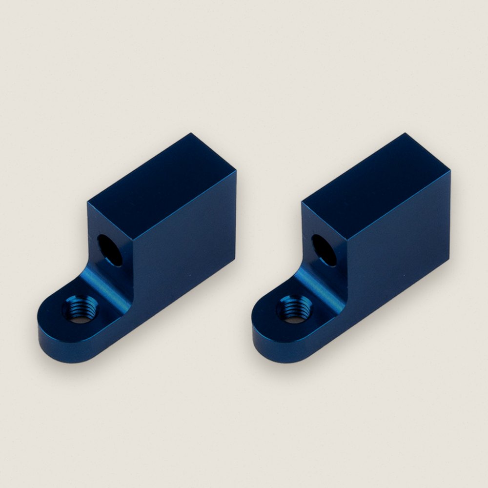Servo Mount Set, Side Rail Mount, Factory Team for RC10B6.2 - Associated