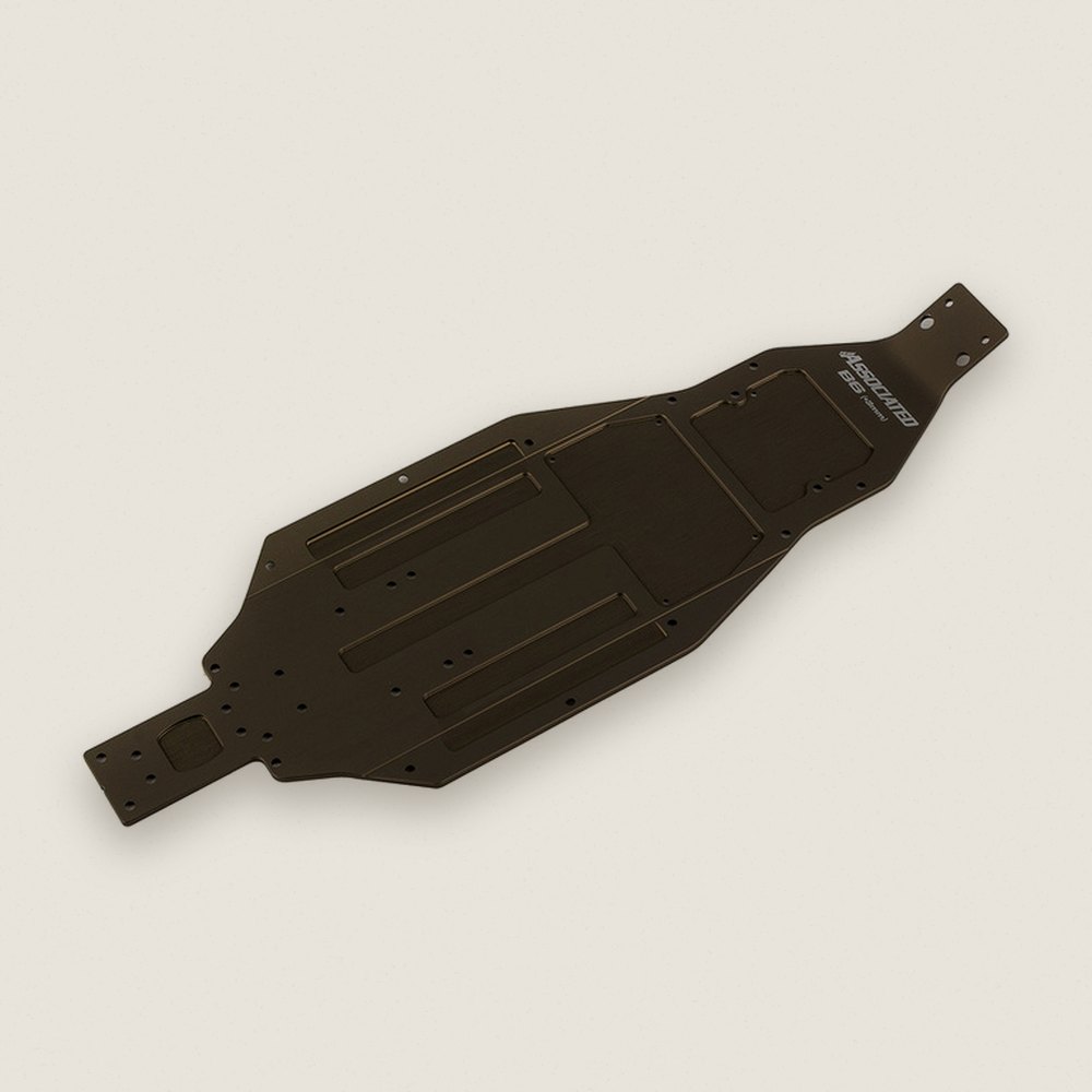 Chassis, +3mm for RC10B6.3 - Associated