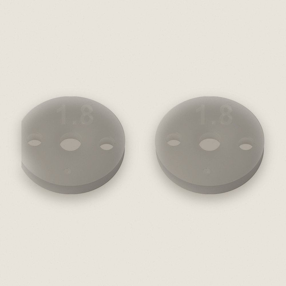 Shock Pistons, Factory Team 13mm, 2.5mm 2x1.8 - Associated