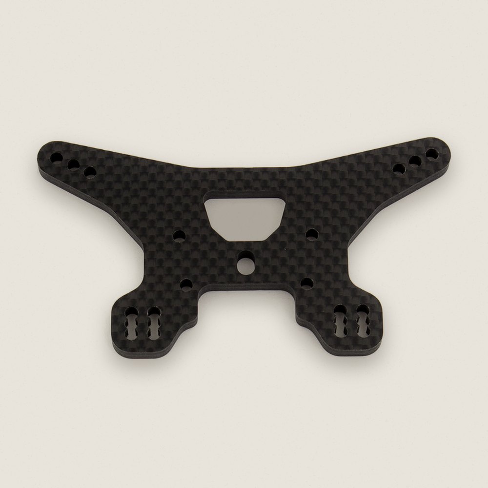 Rear Shock Tower, Woven Carbon Fiber, B64D - Associated