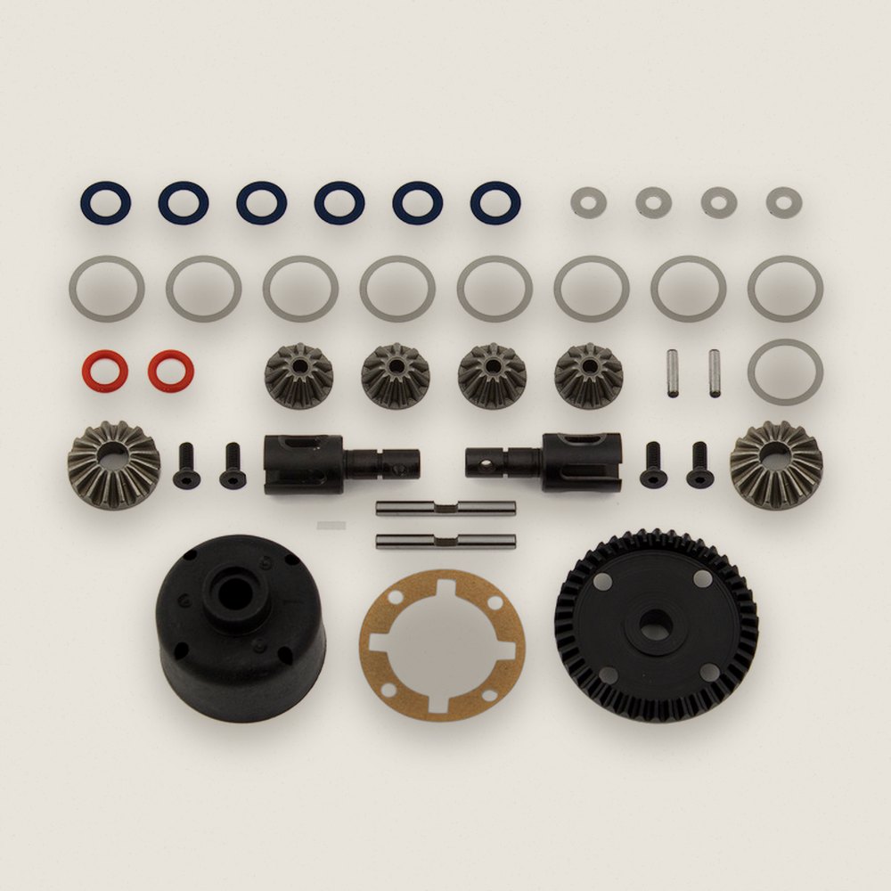 Gear Differential Kit, Front and Rear, for B64D - Associated