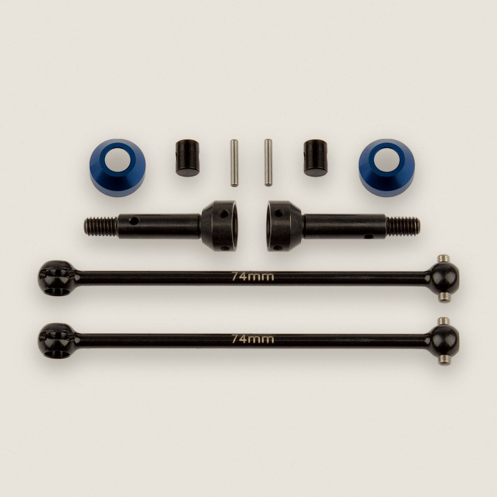 Front CVA Set for RC10B74 - Associated