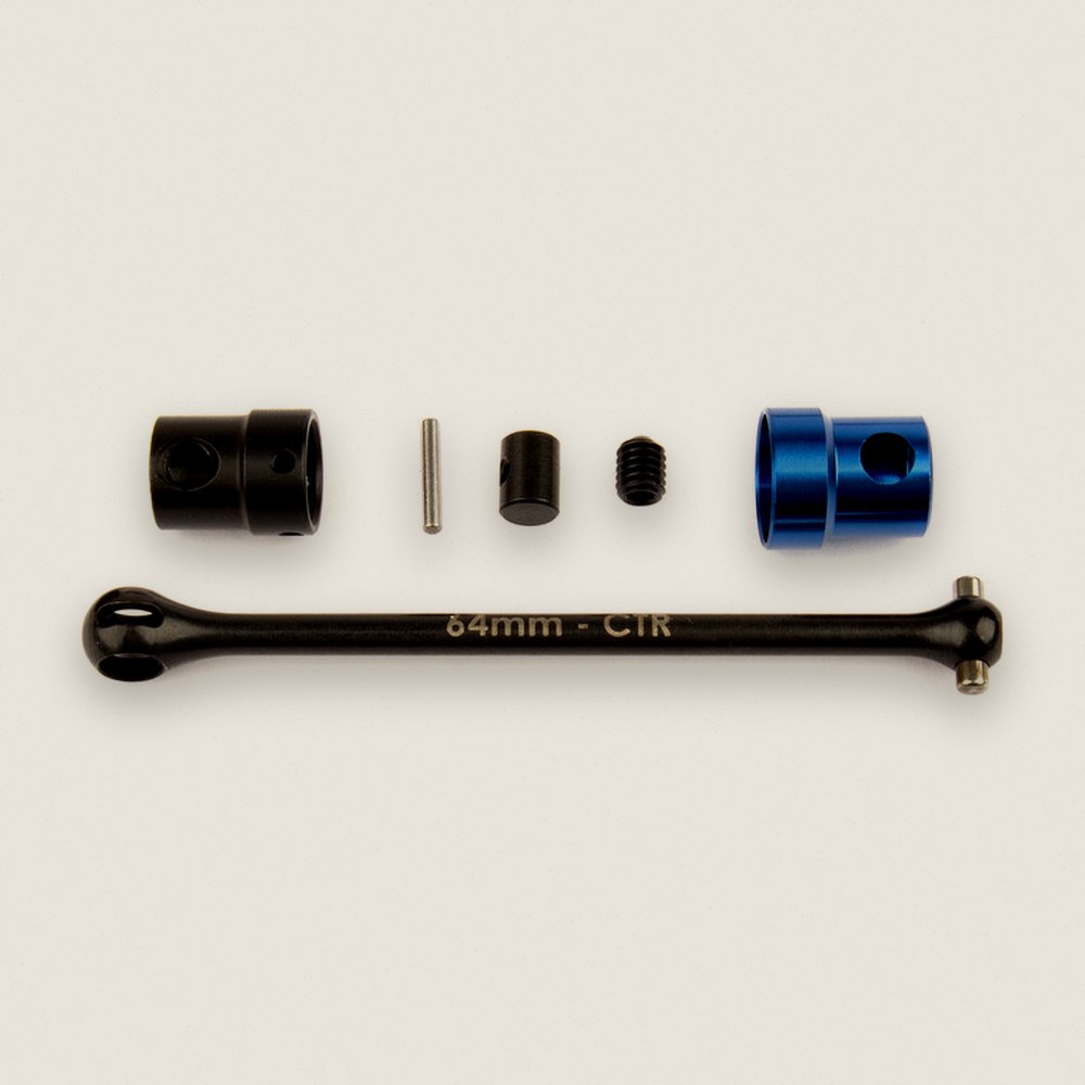 Center CVA Set, 64 mm for RC10B74 - Associated