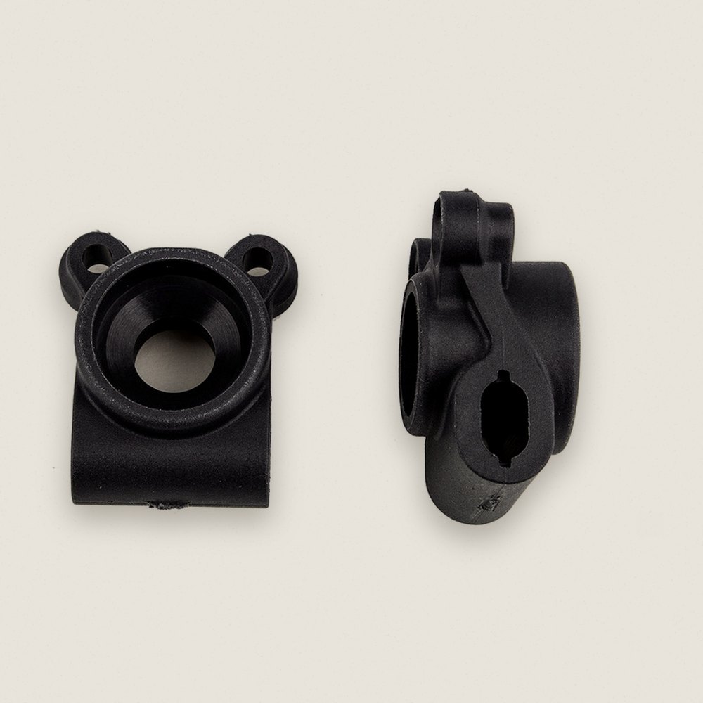 Rear Hubs, Carbon Factory Team for RC10B74.1 - Associated