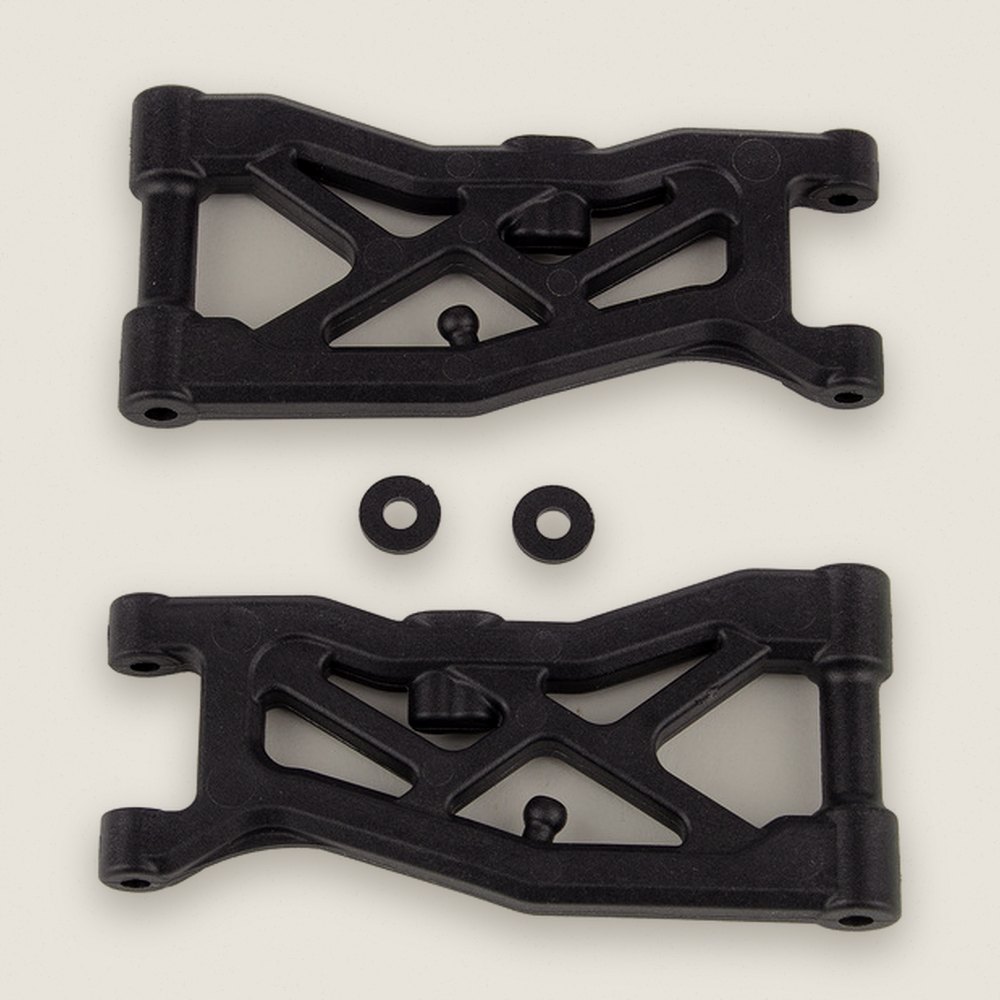 Front Suspension Arms, Gull Wing Factory Team for RC10B74.2 - Associated