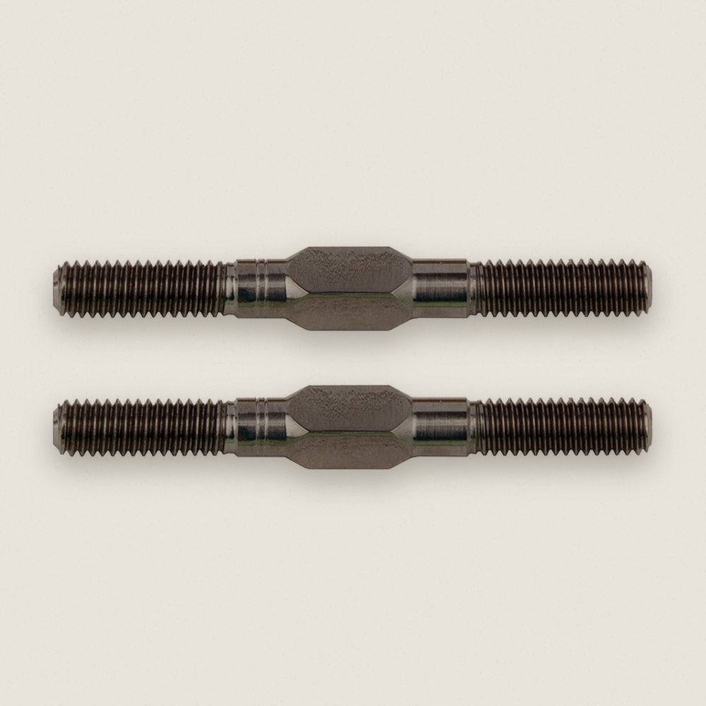 Turnbuckle, 3.5 x 35mm Titanium Factory Team - Associated