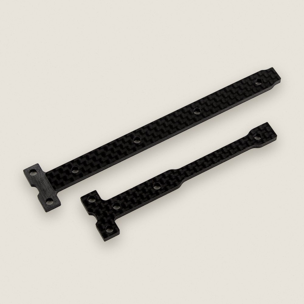 Chassis Brace Support, Stiff Carbon Fiber Factory Team for RC10B74.2 - Associated