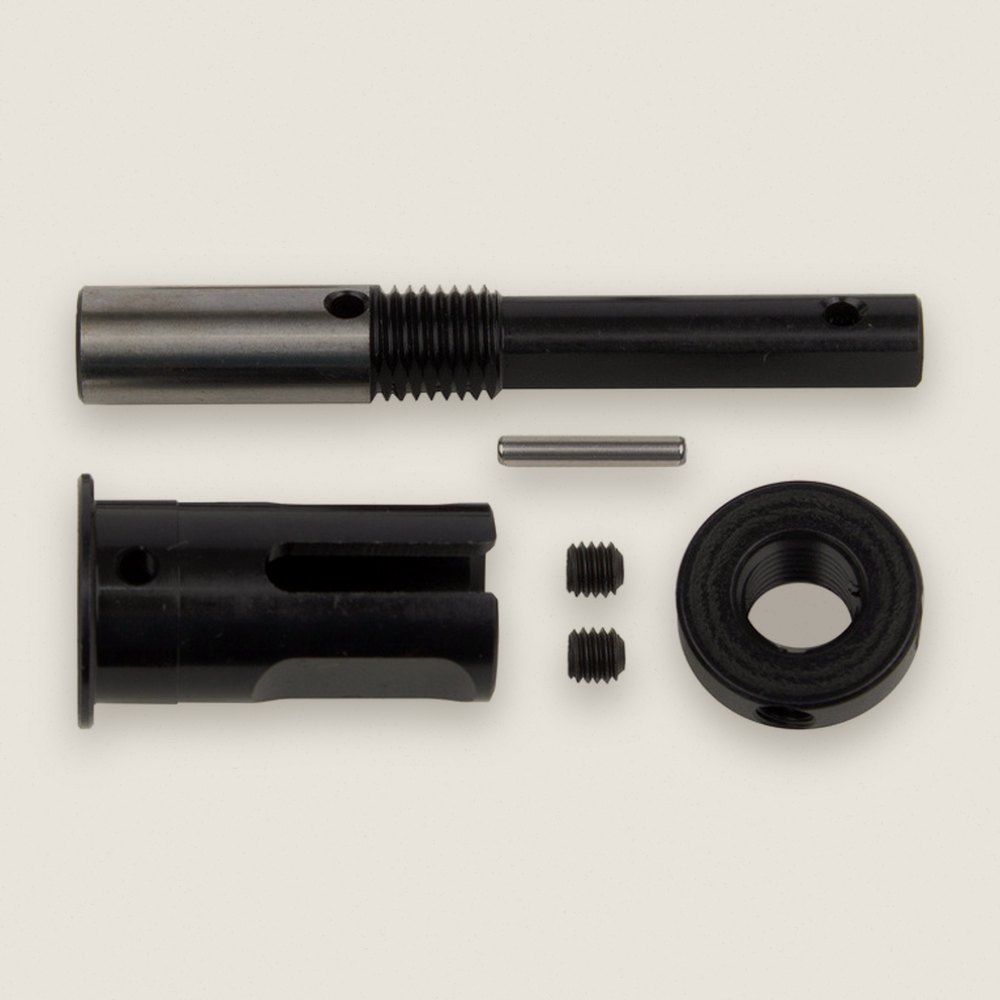 Decoupled Slipper Shaft Outdrive Set, Factory Team for RC10B74.2 - Associated