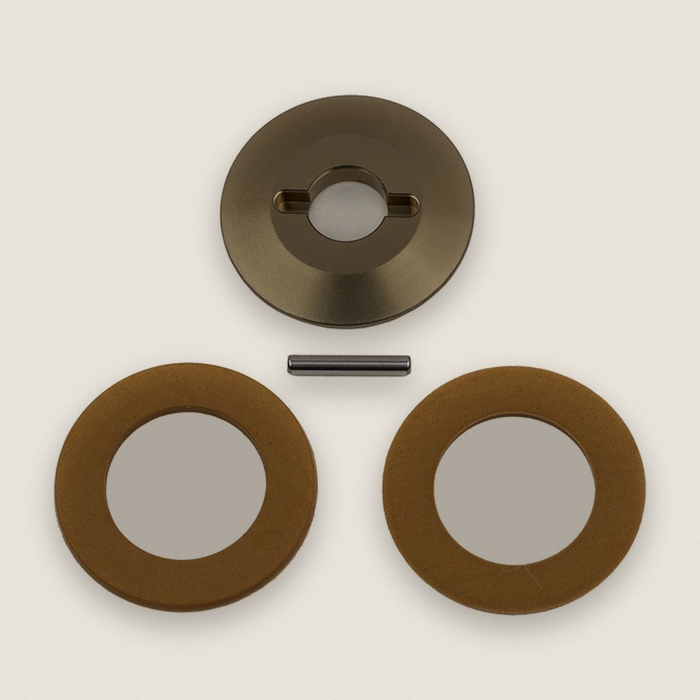 Decoupled Slipper Hub and Pads, Factory Team for RC10B74.2 - Associated