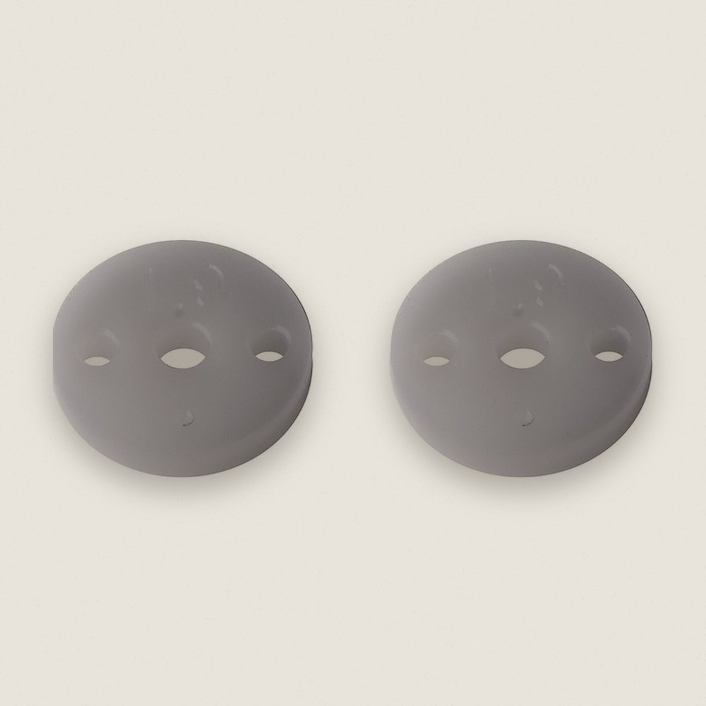 Shock Pistons, 13mm, 2.5mm, 2x1.9 for RC10b7 - Associated