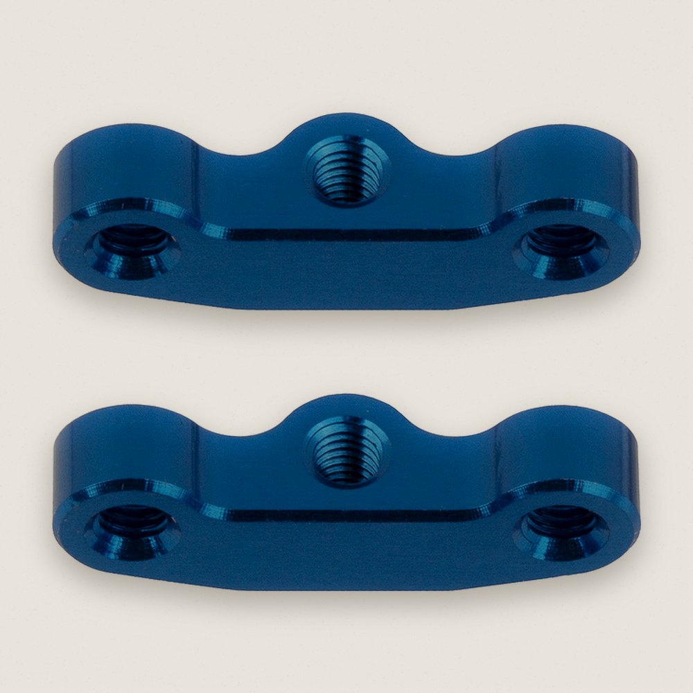 Hub Link Mounts, +1mm for RC10b7 - Associated
