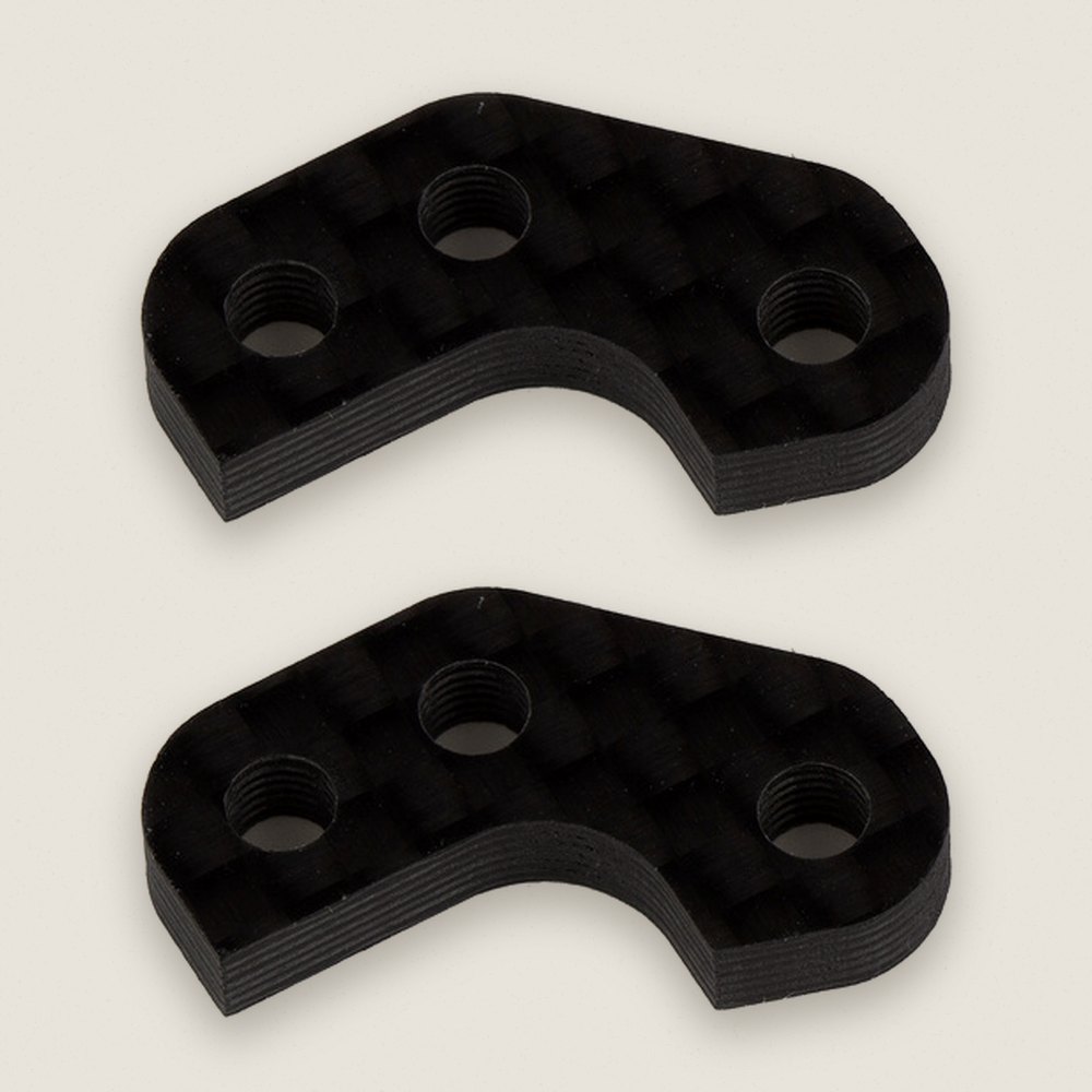 Caster Block Link Mount Set, -3mm for RC10b7 - Associated