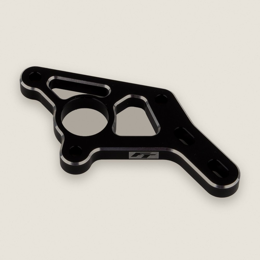 Motor Mount, Black Aluminum FT for RC10B7 - Associated