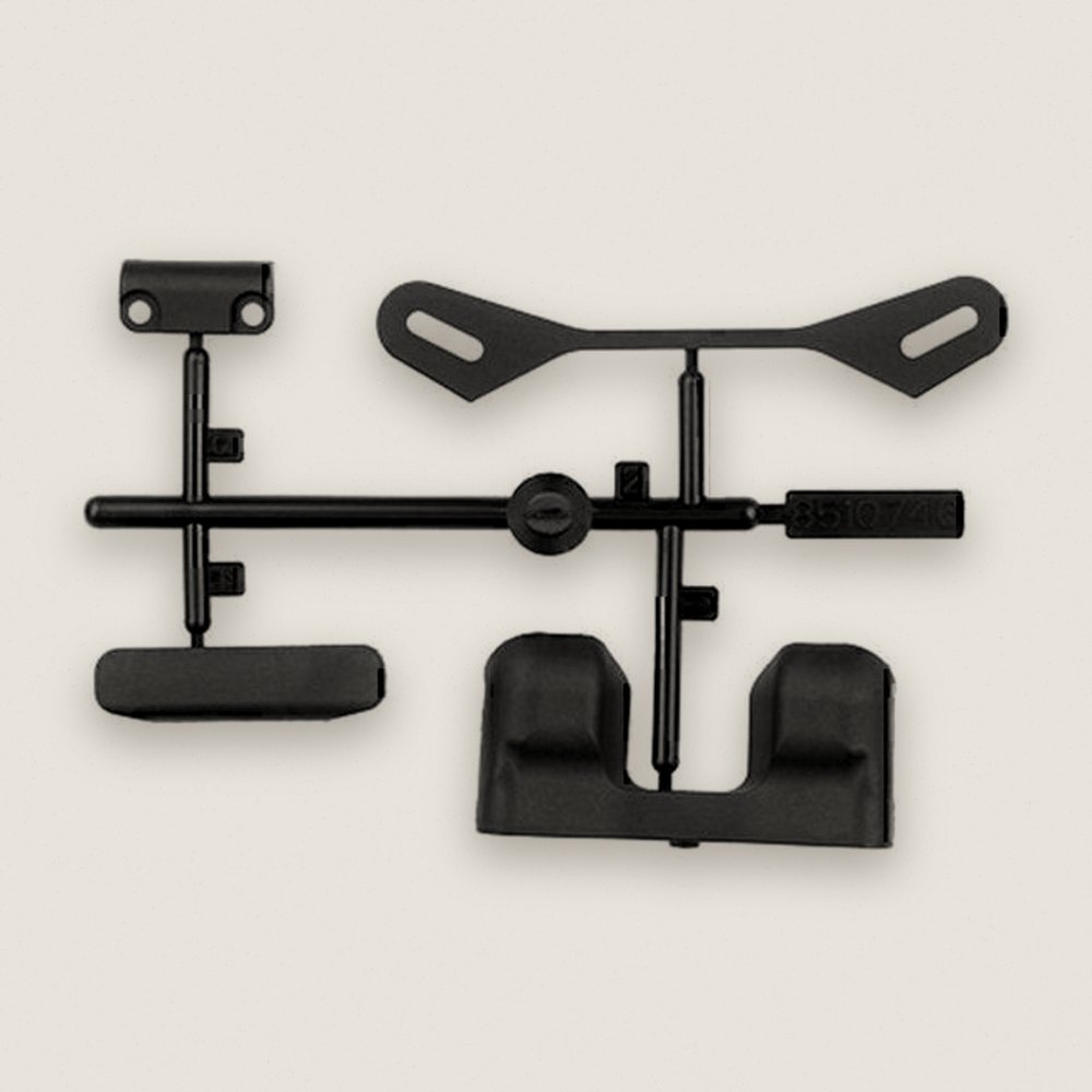 Shock Tower Covers and Bumper Set for RC10b84 - Associated