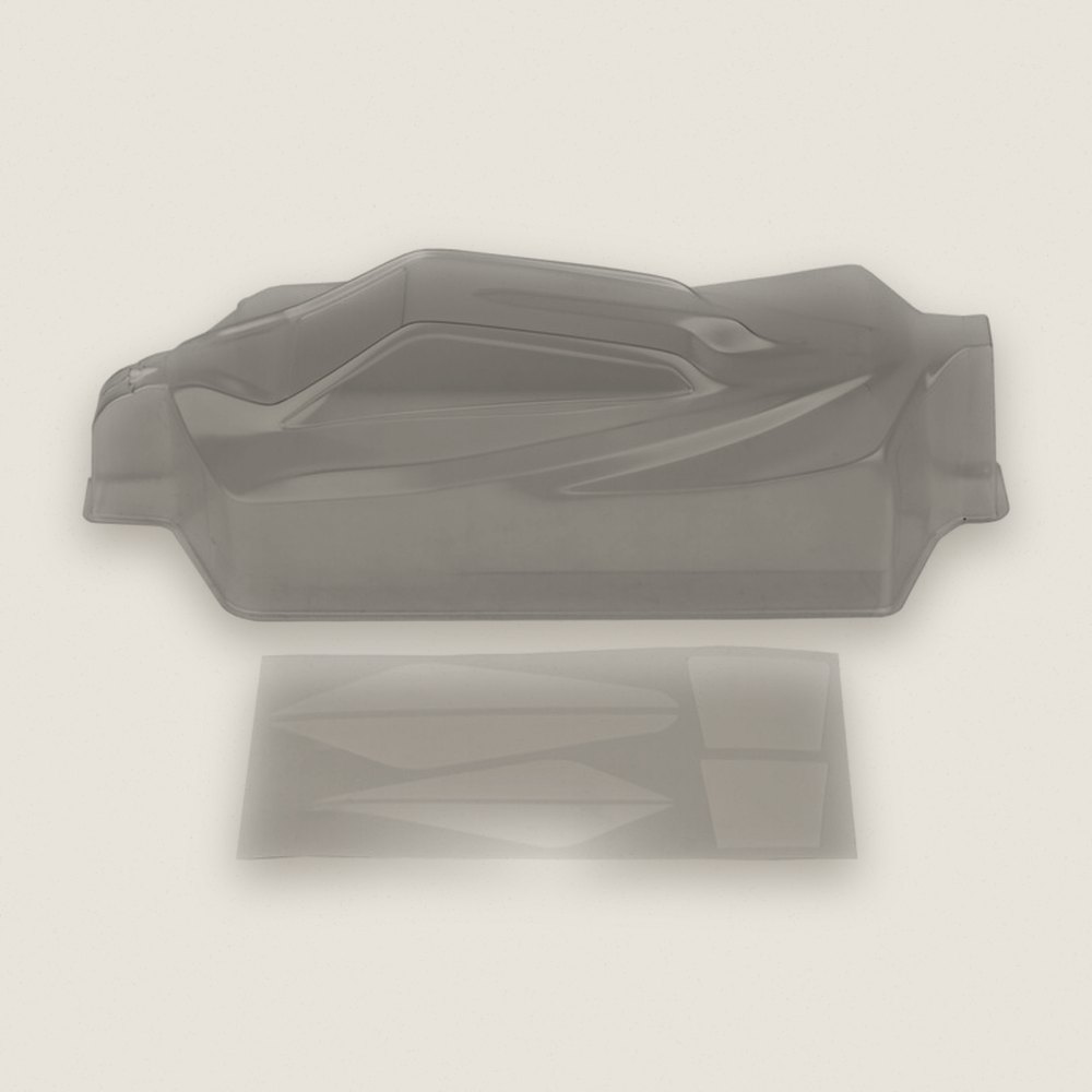 Lightweight Clear Body, Factory Team for RC10b84 - Associated