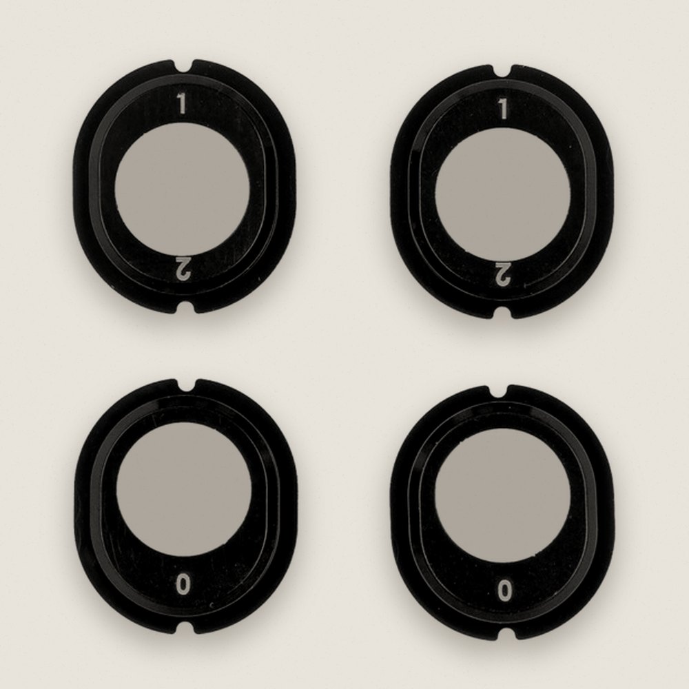 Aluminum Differential Height Inserts, Notched, Factory Team for RC10B7 - Associated