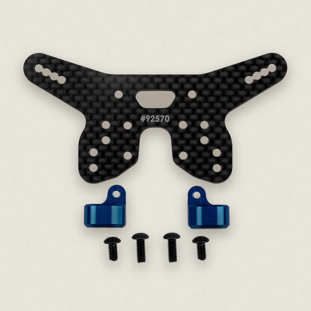 Vertical Rear Ballstud Mount Kit, Factory Team for RC10B84 - Associated