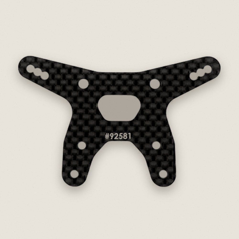 Front Shock Tower, -2mm, Factory Team for RC10b7.1 - Associated