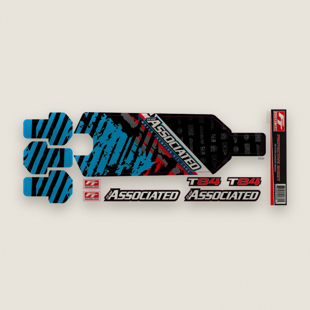 Chassis Protector, Factory Team for RC10T84 - Associated
