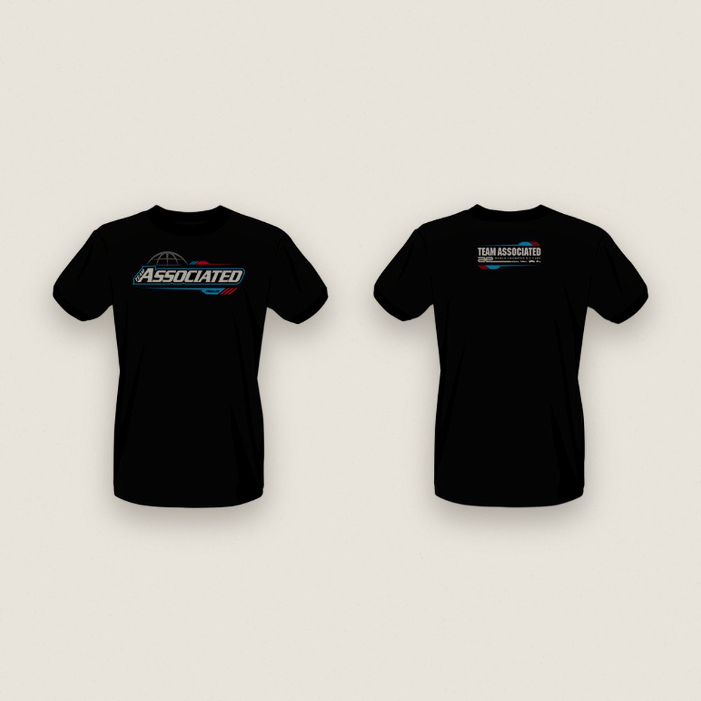 T-Shirt, Black Large, Team AE WC25 - Associated