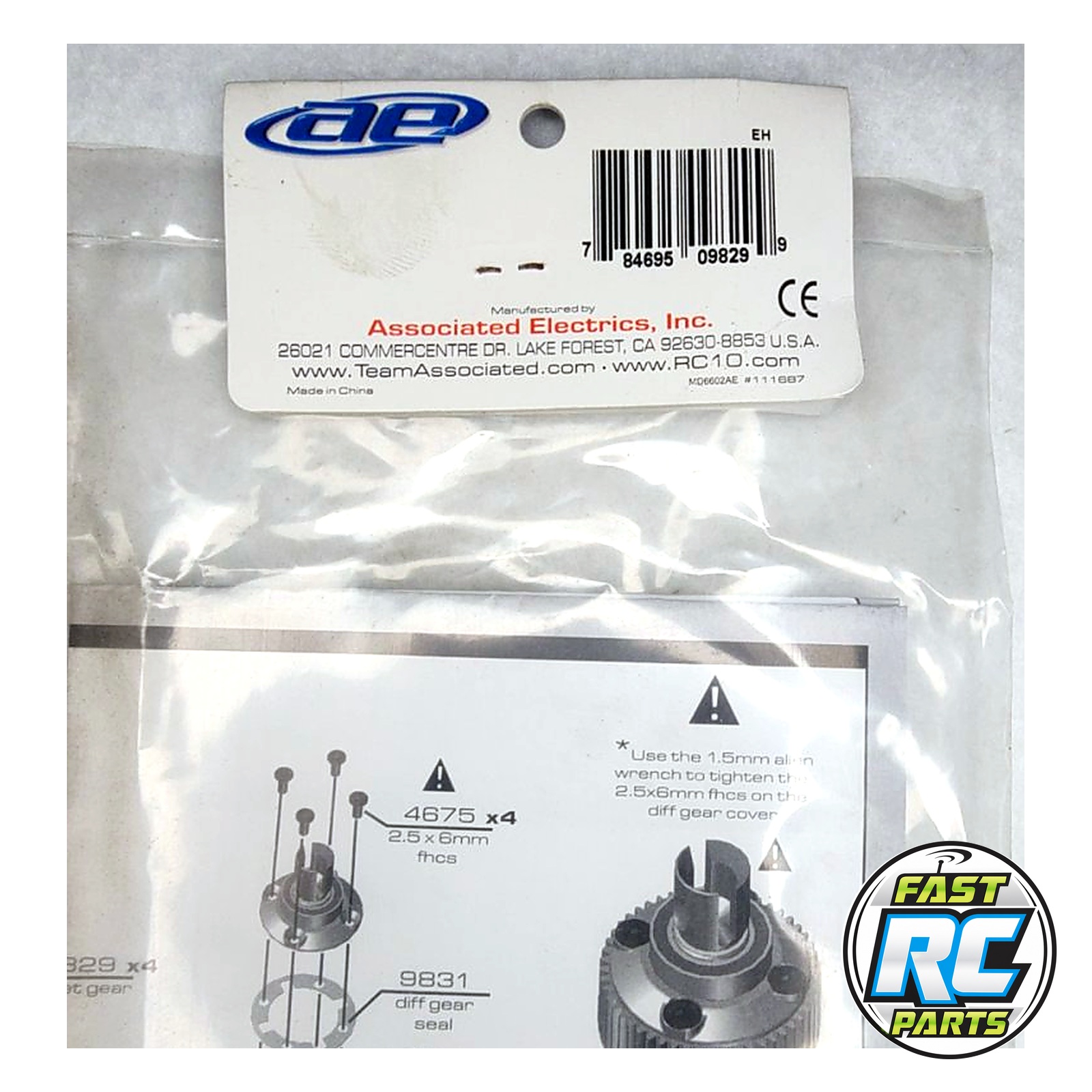 Gear Diff Rebuild Kit for SC10 - Associated