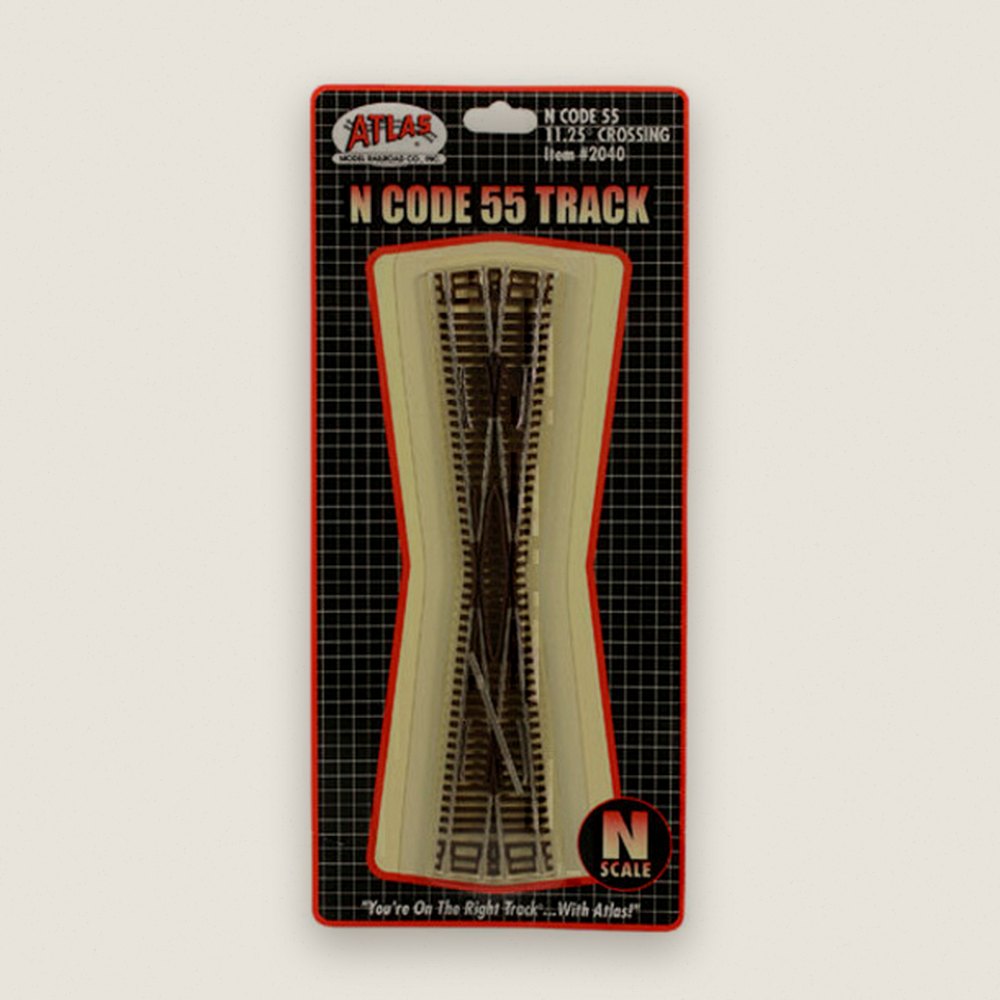 Crossing, N Code 55, 11.25-Degree - Atlas Trains