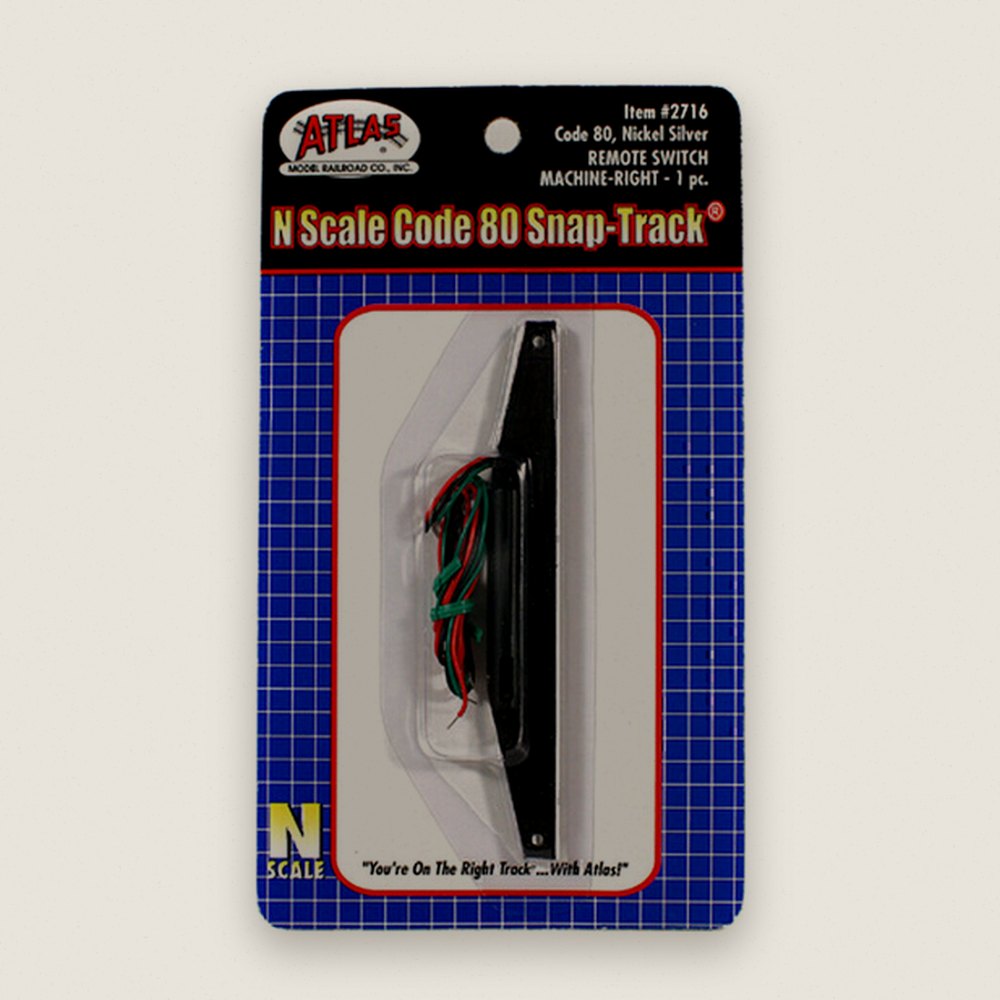Remote Right-Hand Switch Machine, N Code 80 - Atlas Trains