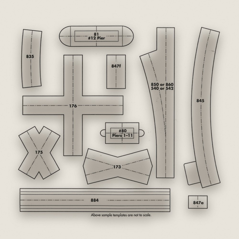 Track Planning Templates, HO - Atlas Trains