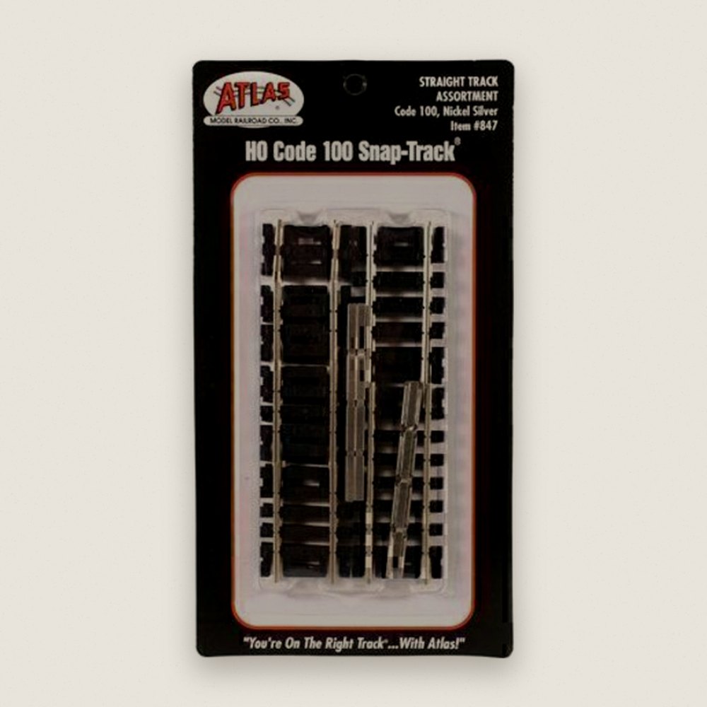 Straight Track Assortment - Atlas Trains