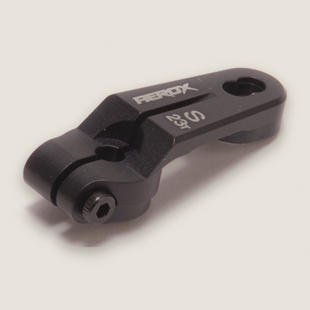 Offset On-Road Servo Arm, 23T Sanwa, Aluminum, Aerox - AEROX Performance RC