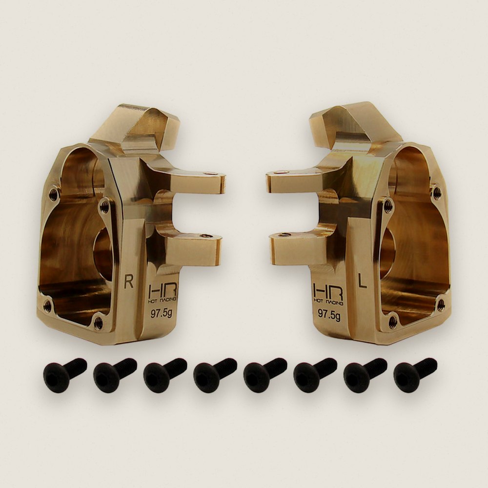 Steering Knuckle, 97.5g Brass Bearing for AXP8 - Hot Racing