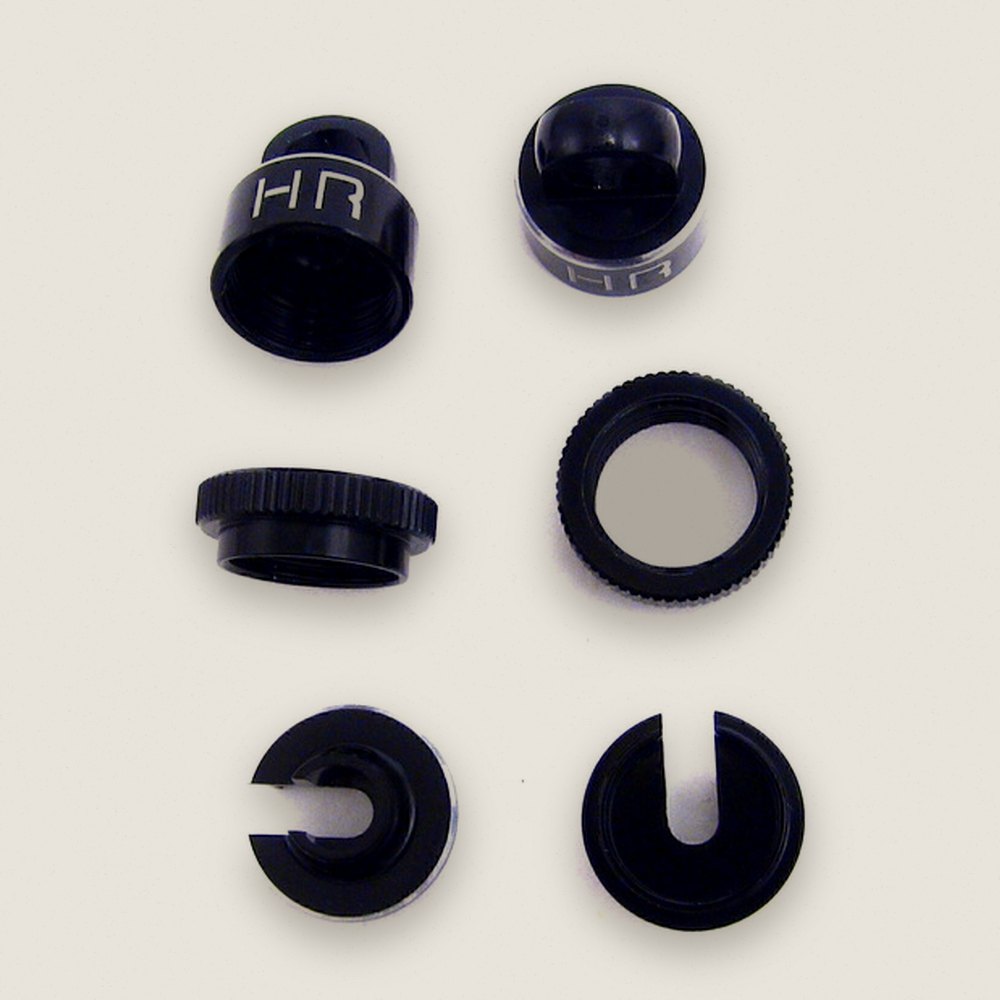 Shock Upgrade Kit, Black Aluminum for XR10 - Hot Racing